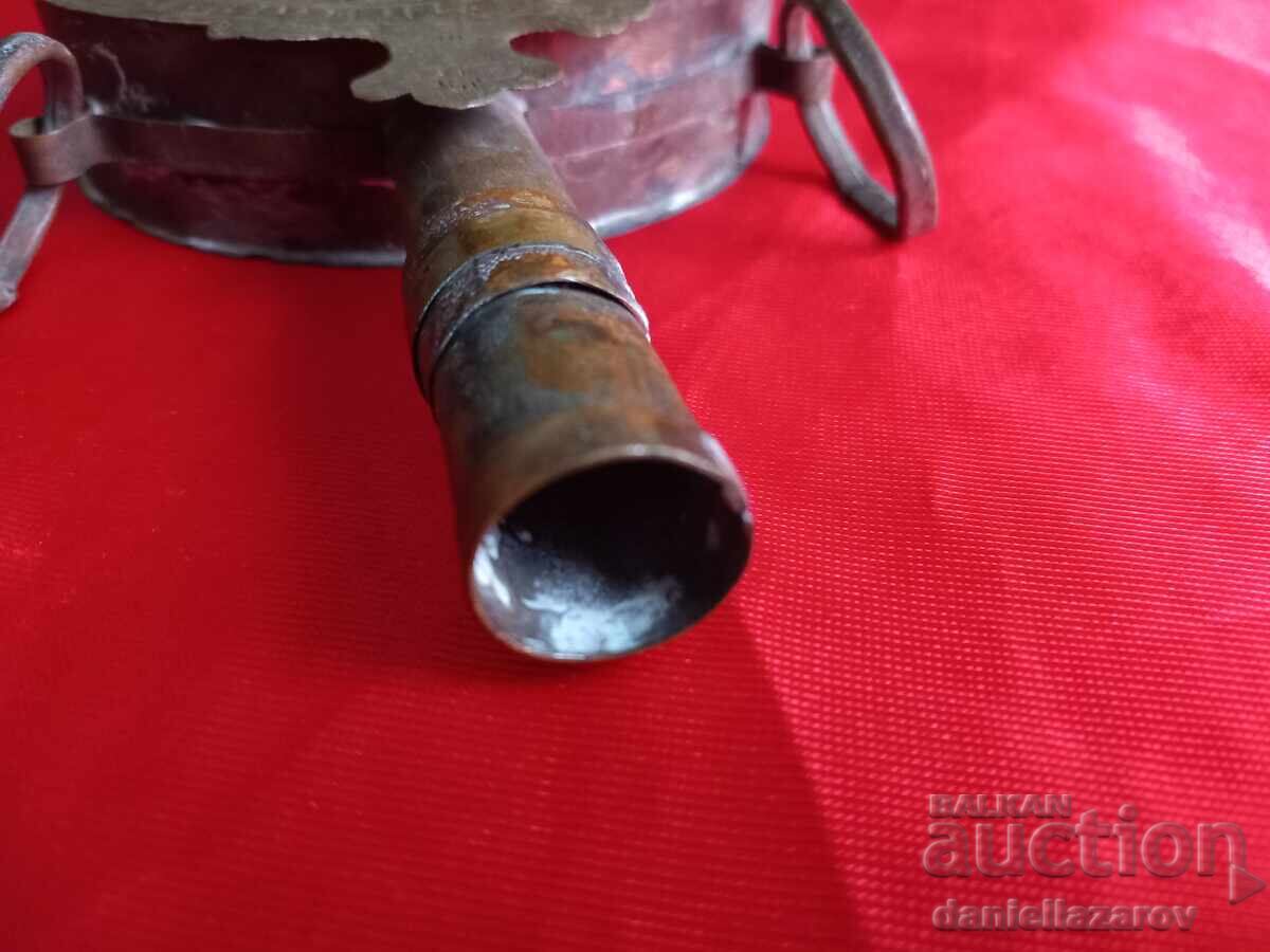 Delivery of Old OTTOMAN Powder Box, Powder Box, Silver