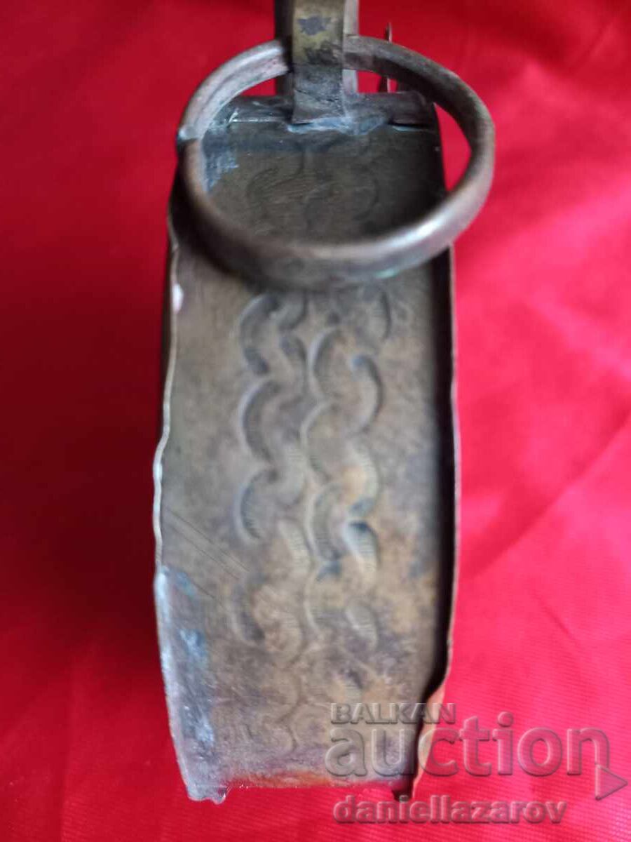 Old OTTOMAN Powder Box, Powder Box, Silver - 6