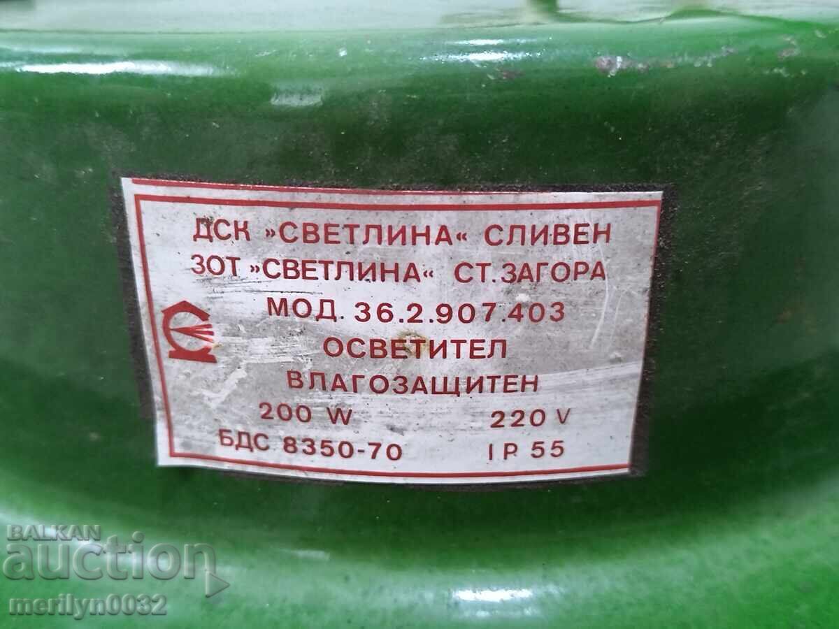 Auction Old industrial lamp from a workshop underground NRB Auction Old industrial lamp from a workshop underground NRB