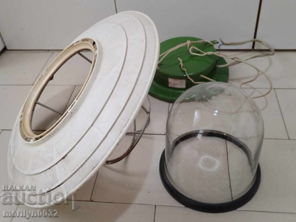 Old industrial lamp from a workshop underground NRB - 7 Old industrial lamp from a workshop underground NRB - 7