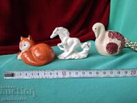 Lot of porcelain animals