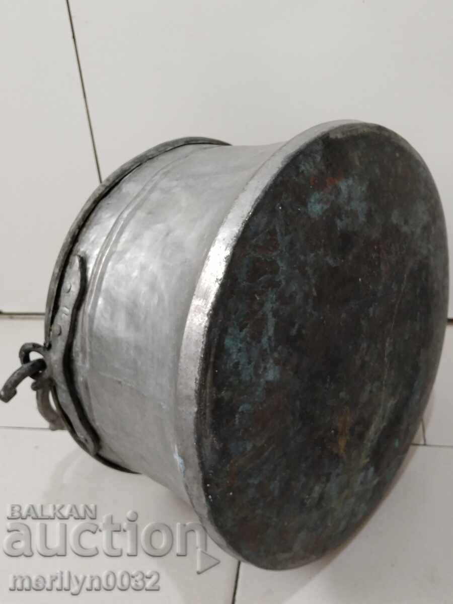 Παράδοση Κονσερβοποιημένο νόμισμα, καζάνι, χάλκινο, χάλκινο δοχείο Παράδοση Κονσερβοποιημένο νόμισμα, καζάνι, χάλκινο, χάλκινο δοχείο