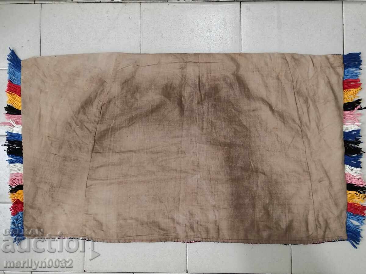 Old tapestry for wall embroidery panel, carpet picture - 7