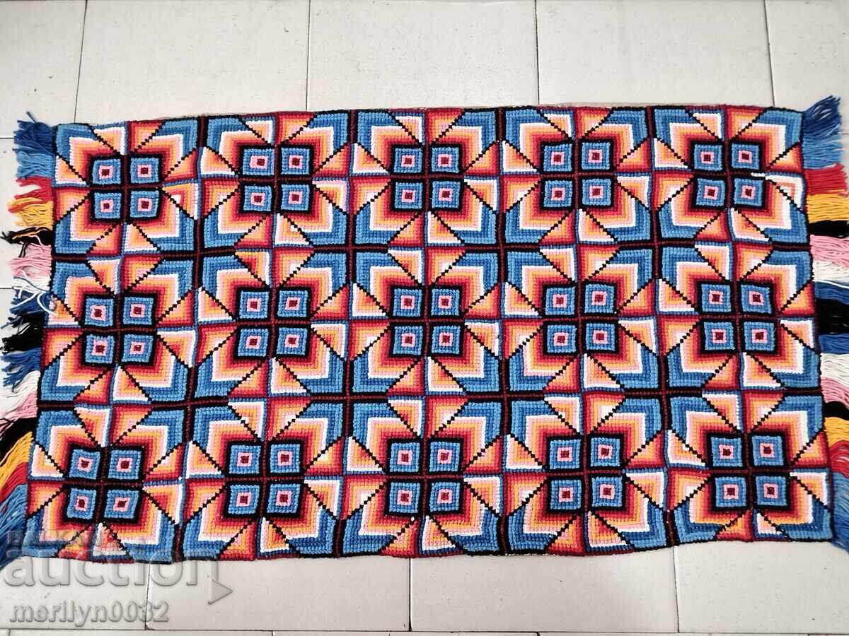 Old tapestry for wall embroidery panel, carpet picture