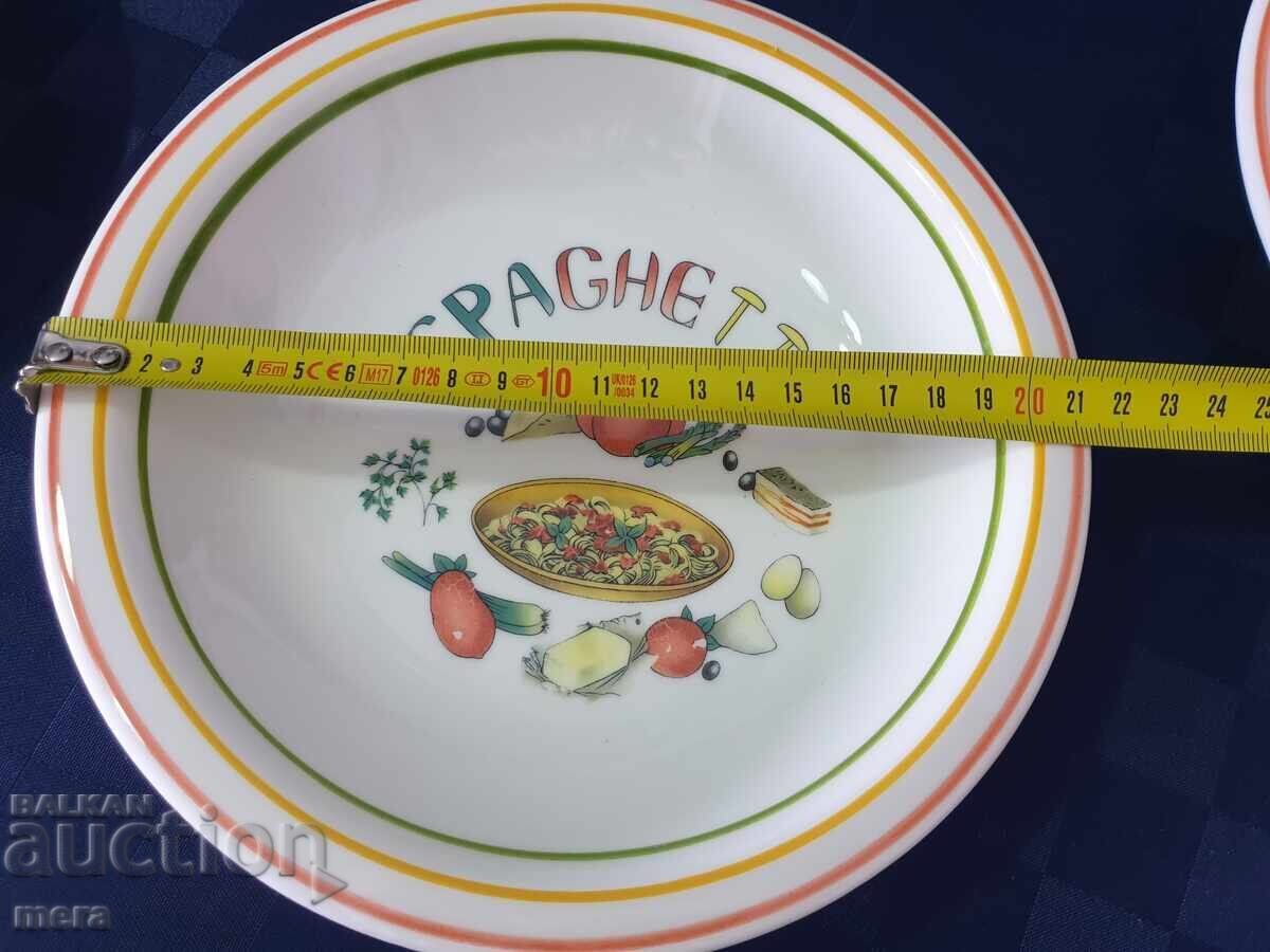 Serviciu de porțelan italian pentru paste, spaghete - 6