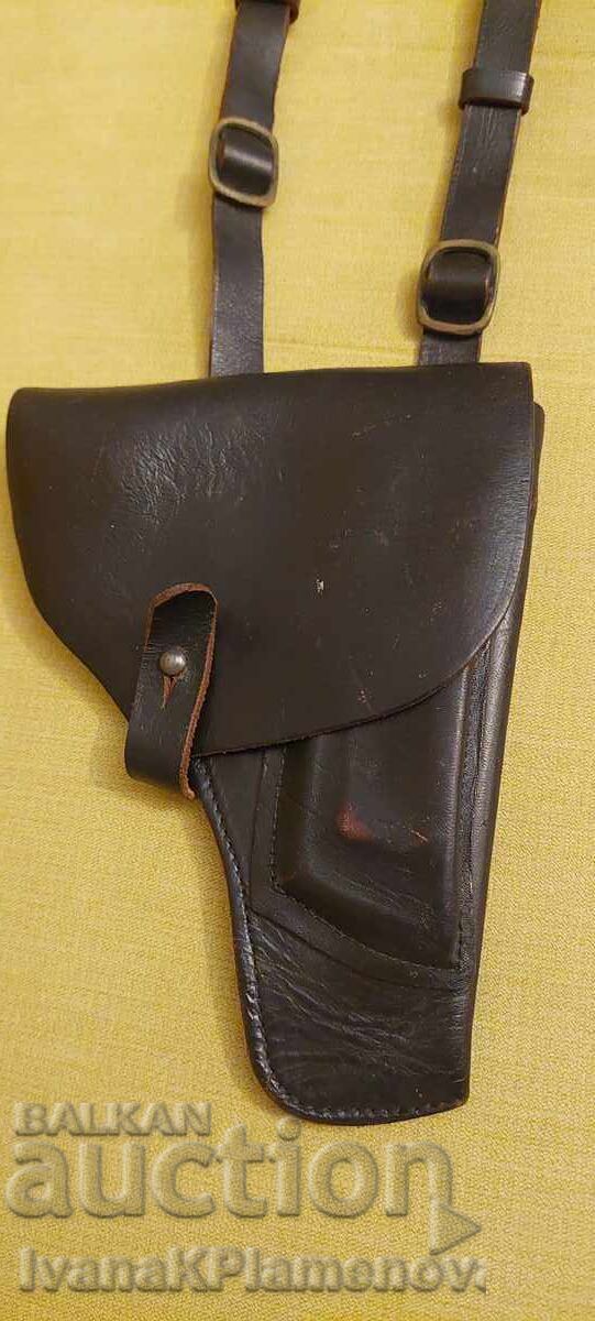 Leather gun holster for collectors with price 45.00 BGN | € 23.01 Leather gun holster for collectors with price 45.00 BGN | € 23.01