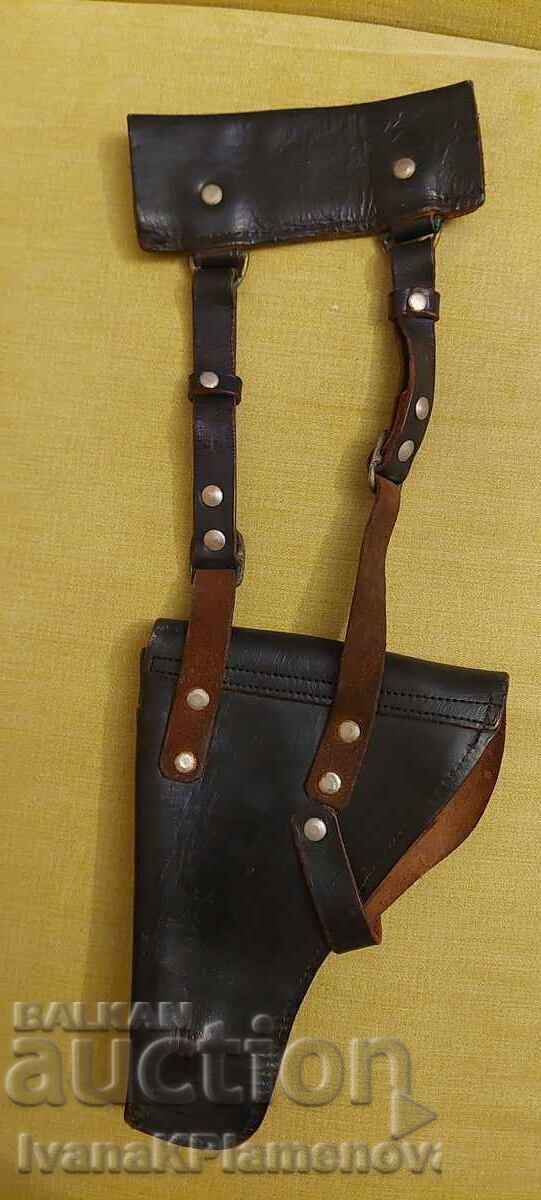 Auction Leather gun holster for collectors Auction Leather gun holster for collectors