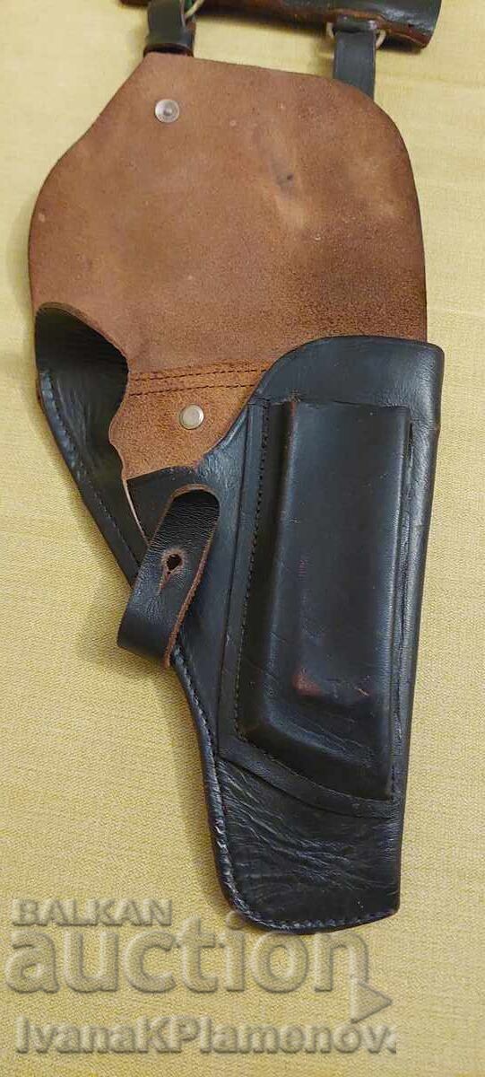 Leather gun holster for collectors - 5 Leather gun holster for collectors - 5