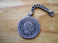 Silver pendant "Imp. Franz Joseph"