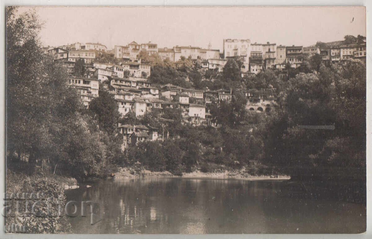 Bulgaria, Veliko Tarnovo, general view - RPPC, untraveled Bulgaria, Veliko Tarnovo, general view - RPPC, untraveled