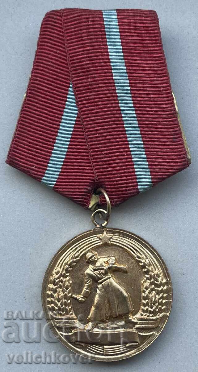 Delivery of 39706 Bulgaria medal document and box For Military Merit 1956.