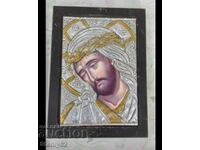 Icon of Jesus Christ with frame 24/17 cm