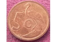 5 cents South Africa 2005