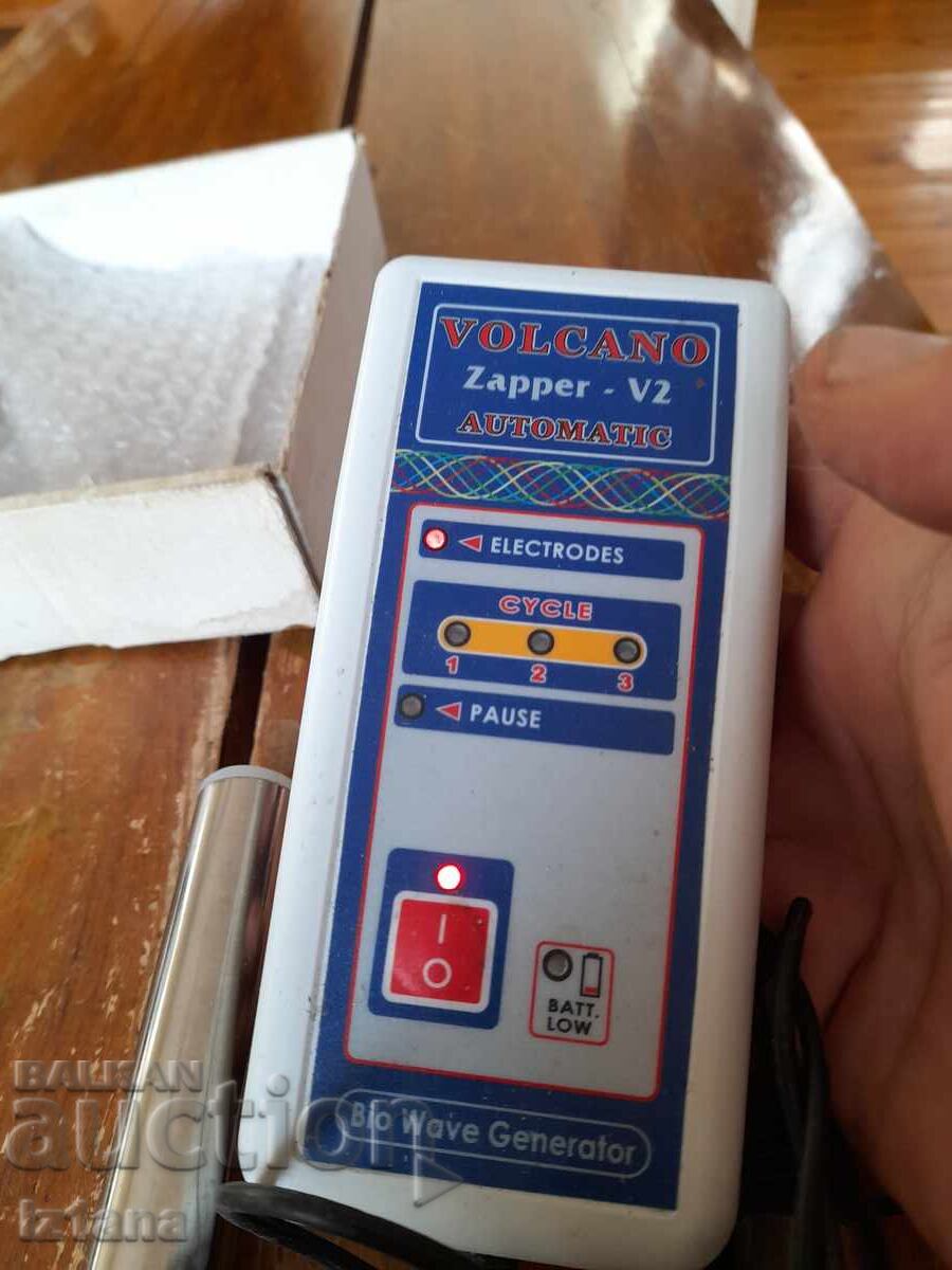 Old Bio-Wave Generator Volcano Zipper V-2 - 5 Old Bio-Wave Generator Volcano Zipper V-2 - 5