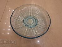 Glass fruit bowl retro soc