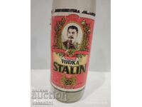 Old bottle of vodka Stalin rare socialite