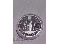 50 κορώνες Νορβηγία 1991 ασήμι. Απόδειξη