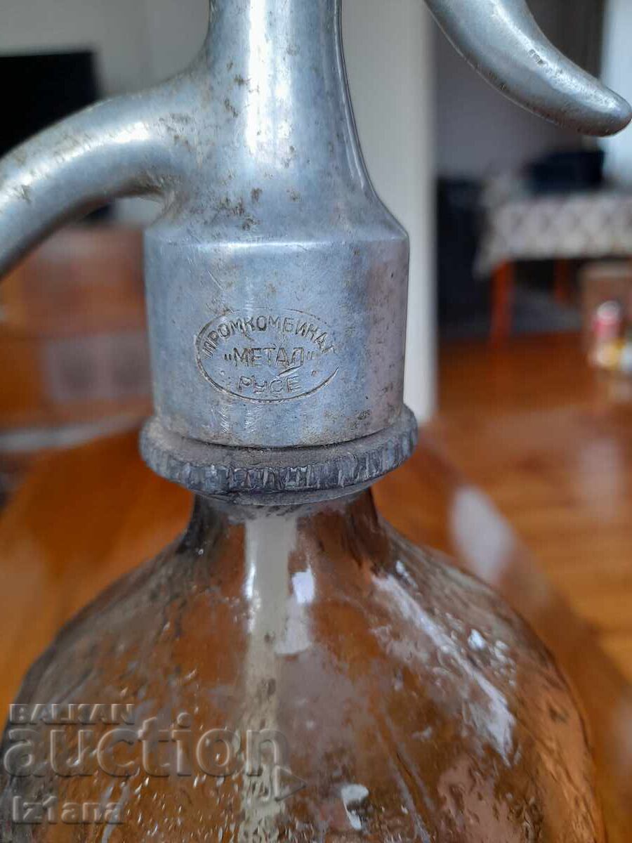 Old bottle, bottle of carbonated water Gorna Banya - 5