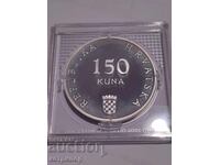 150 kuna Croația 2006 argint. Dovada