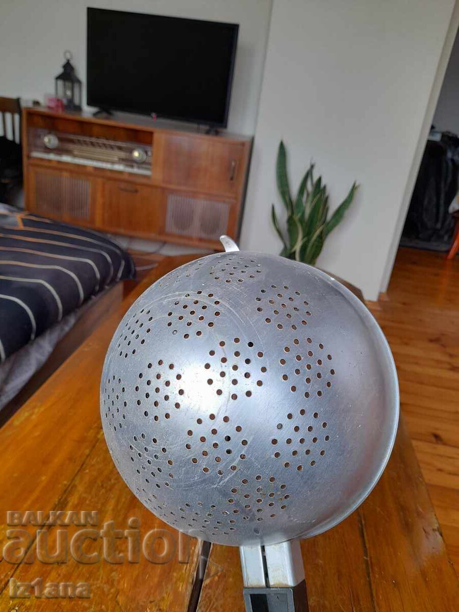 Delivery of Old aluminum strainer, colander Delivery of Old aluminum strainer, colander