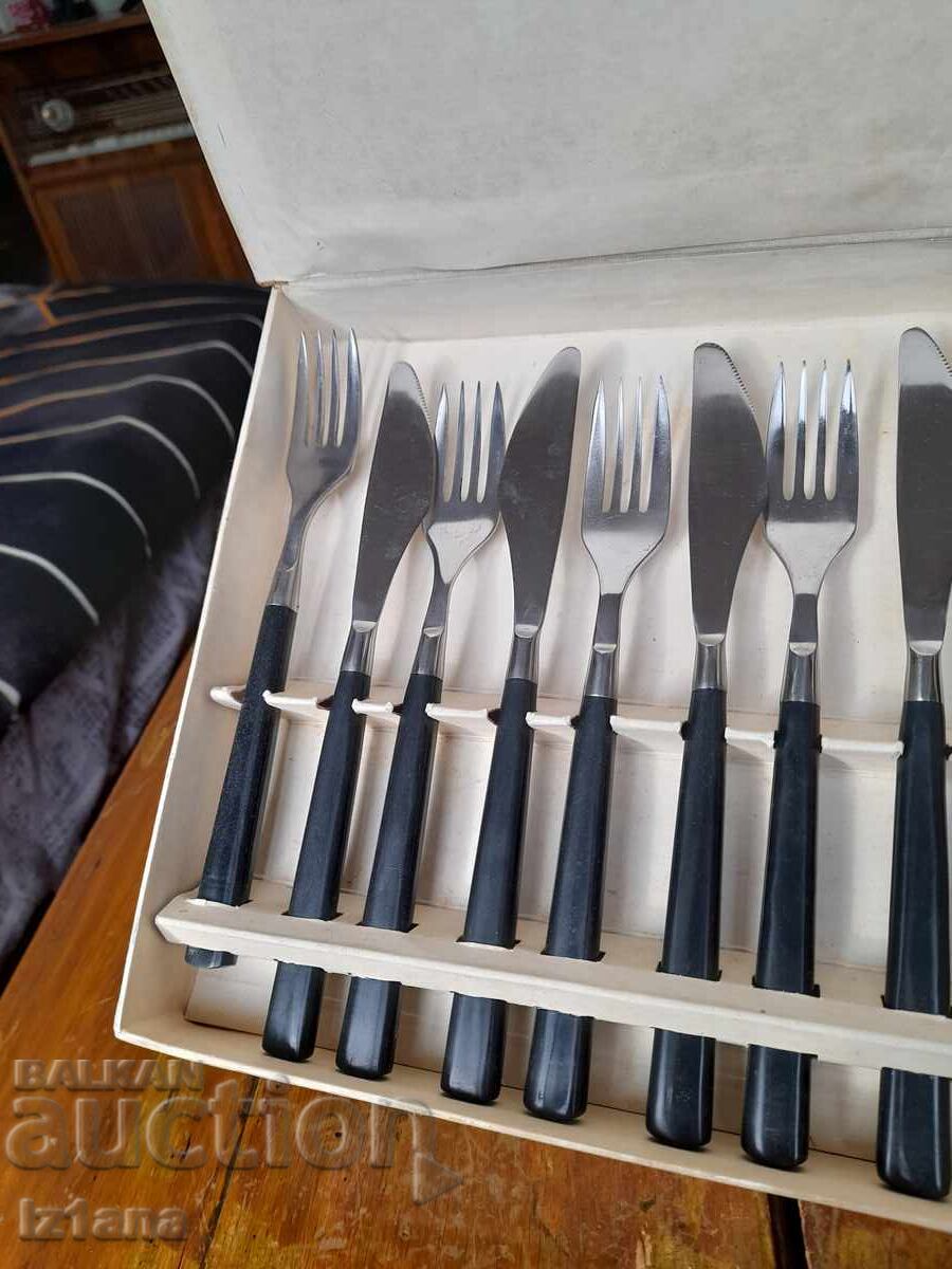 Auction Old Gift Set Cutlery Auction Old Gift Set Cutlery