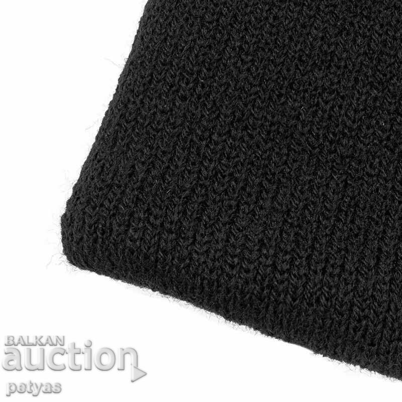 Winter hat with built-in LED lighting with USB charging, - 5 Winter hat with built-in LED lighting with USB charging, - 5