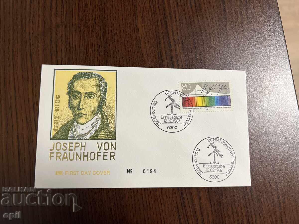 Germany 1987 200 years of Josef von Fraunhofer Germany 1987 200 years of Josef von Fraunhofer