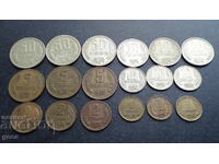 Full lot of circulation coins 1974 - 3 pieces