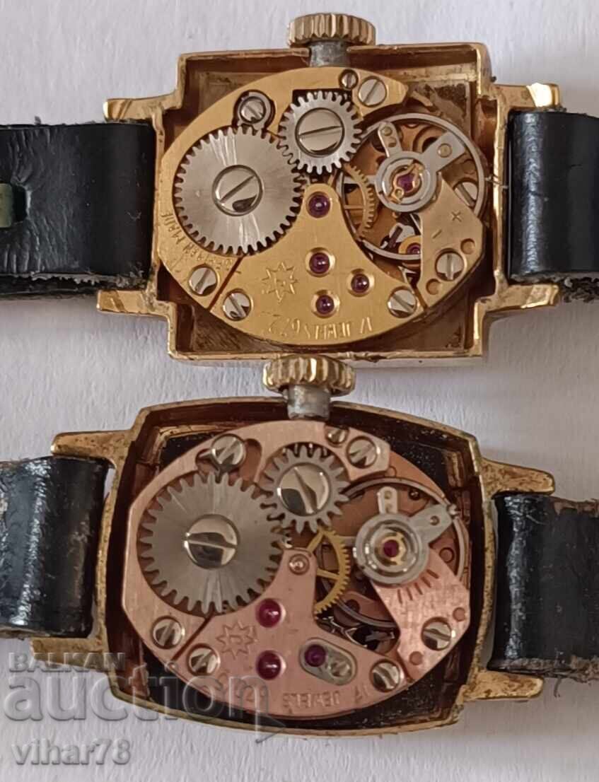 Πολλά δύο γυναικεία ρολόγια Junghans επιχρυσωμένα -δεν λειτουργούν - 5