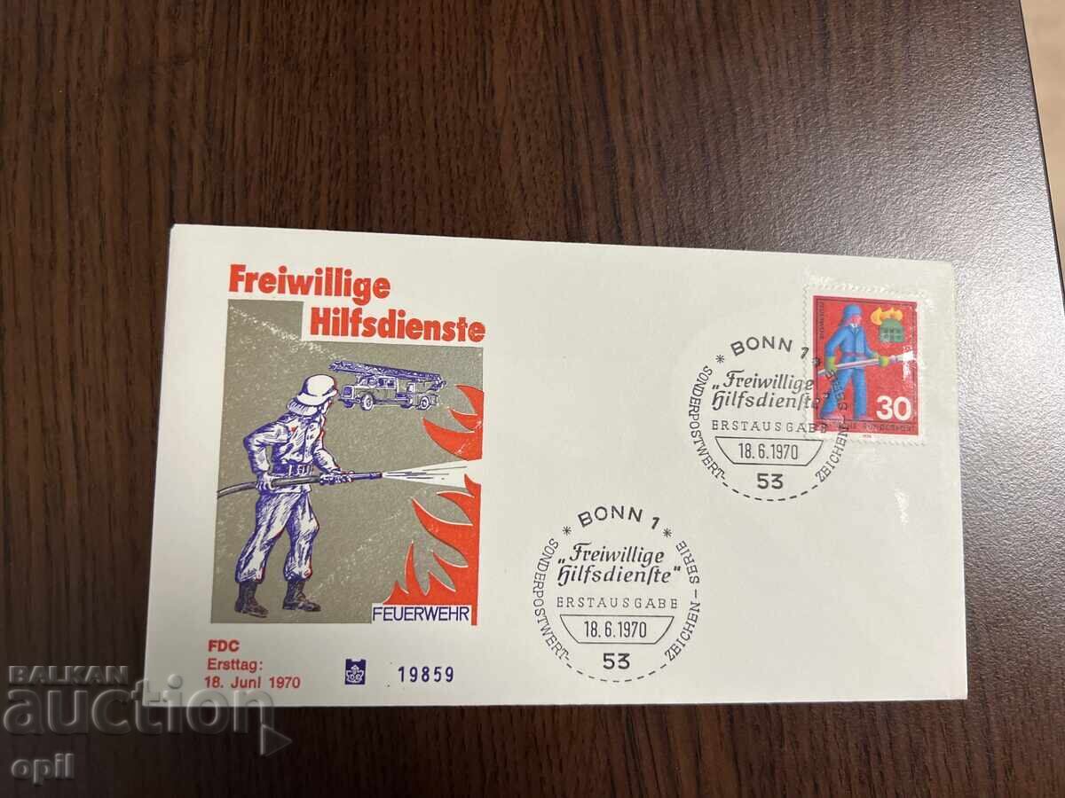 Germany 1970 Voluntary Fire Service Germany 1970 Voluntary Fire Service