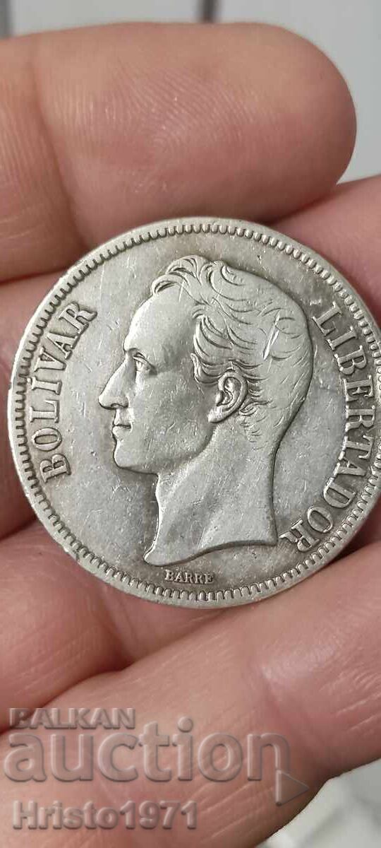 5 bolivars 1935 Venezuela 5 bolivars 1935 Venezuela