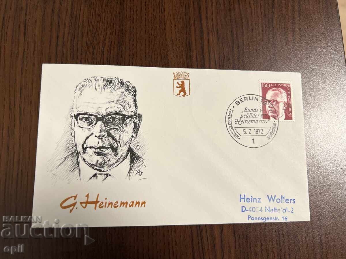 Germania 1972 Gustav Heinemann Germania 1972 Gustav Heinemann