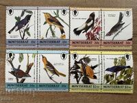 Μονσεράτ - Πουλιά - 200 από τη γέννηση του Audubon (1985) MNH