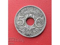 France-5 cents 1924