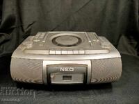 BZC OLD RETRO TRANZISTOR RADIO CASSETTE PLAYER CD NEO