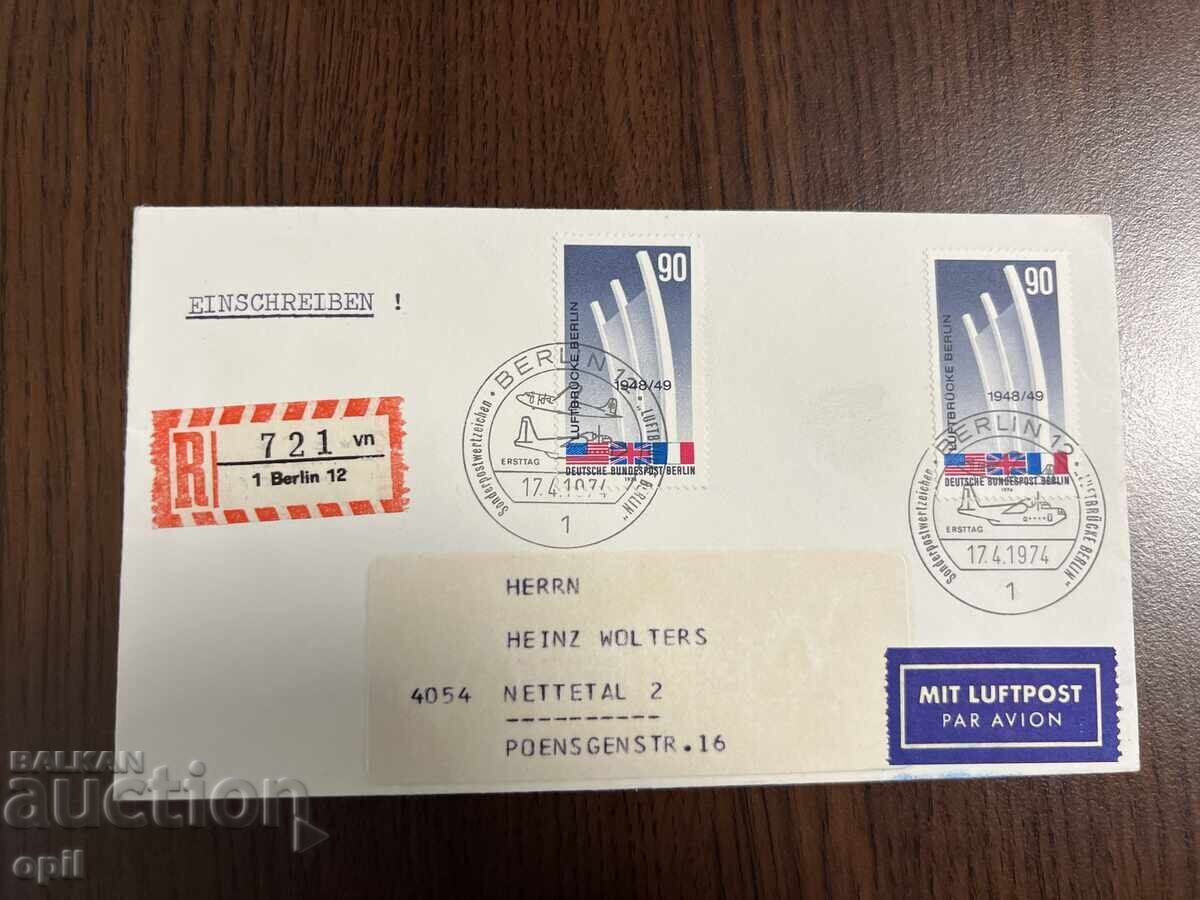 Germany 1974 Air Transport Berlin Germany 1974 Air Transport Berlin