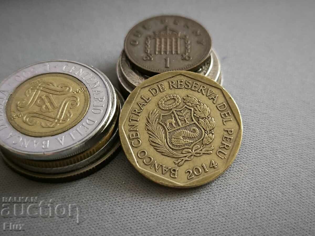 Coin - Peru - 1 sol | 2014 with price 6.00 BGN | € 3.07 Coin - Peru - 1 sol | 2014 with price 6.00 BGN | € 3.07