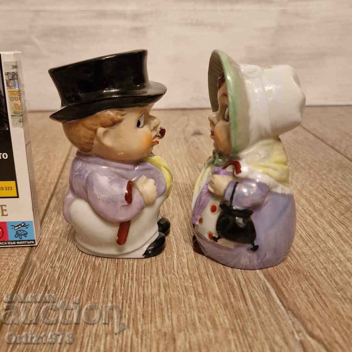 Large porcelain salt shakers, 1960s Germany. with price 135.00 BGN | € 69.02 Large porcelain salt shakers, 1960s Germany. with price 135.00 BGN | € 69.02