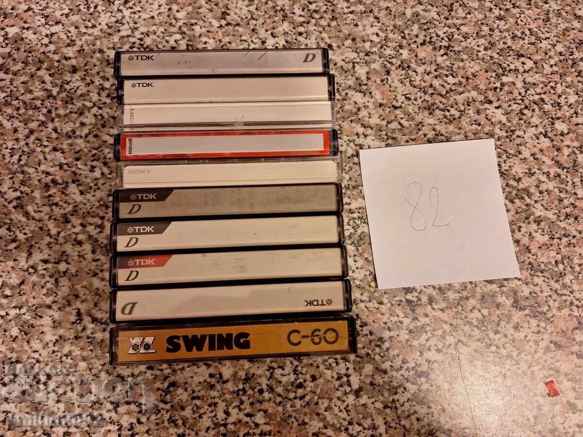 Casete audio 10 buc 82