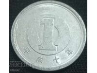 1 yen Japonia