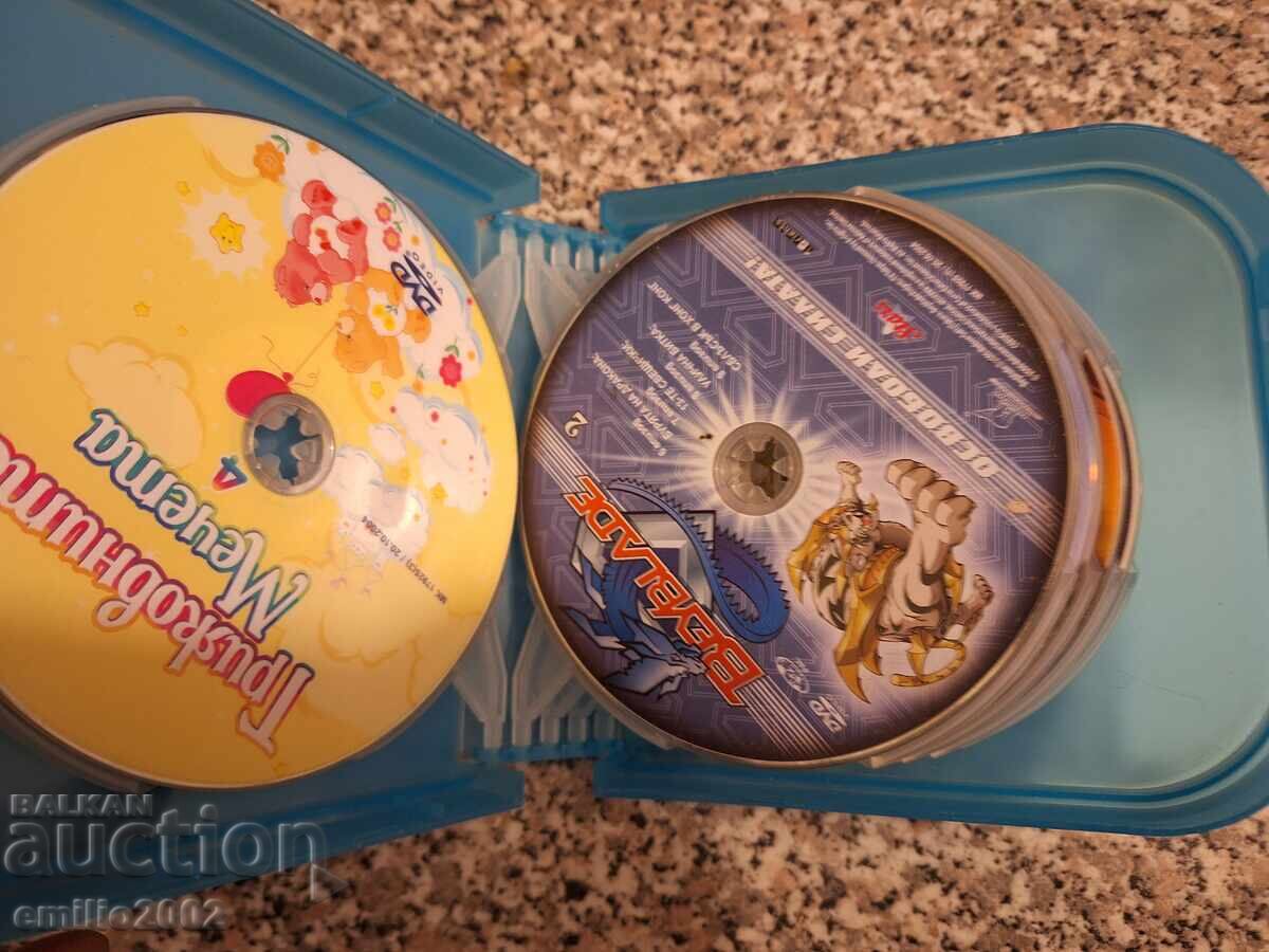 Auction Animated films on DVD in a binder of 10 pcs. Auction Animated films on DVD in a binder of 10 pcs.