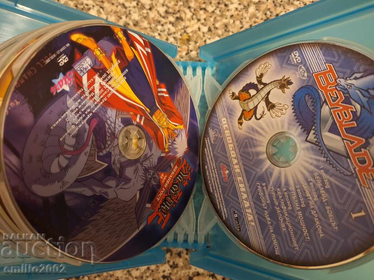 Animated films on DVD in a binder of 10 pcs. - 6 Animated films on DVD in a binder of 10 pcs. - 6