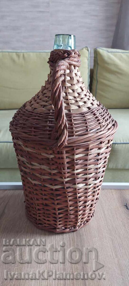 Damajana tricotat retro inaltime 45cm excelent cu preț € 23.01 | 45.00 BGN