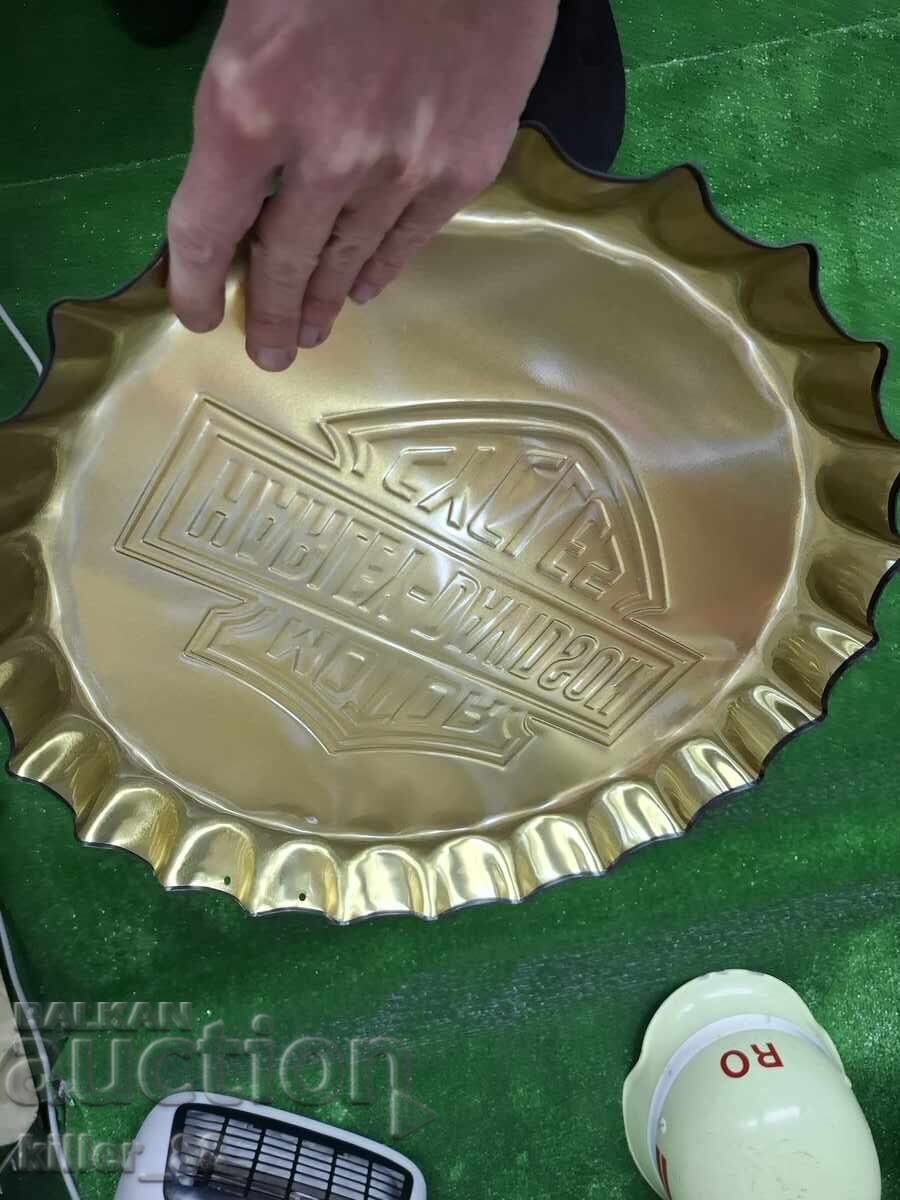 HarleyDavidson motor metal plate with price 55.00 BGN | € 28.12 HarleyDavidson motor metal plate with price 55.00 BGN | € 28.12