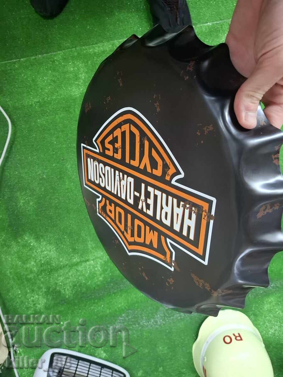 Auction HarleyDavidson motor metal plate Auction HarleyDavidson motor metal plate