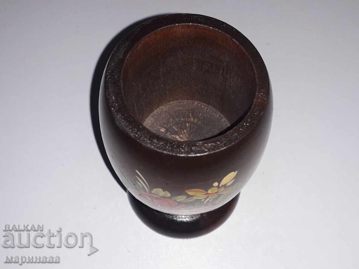 Auction CUP. BOWL. PAINTED WOOD Auction CUP. BOWL. PAINTED WOOD