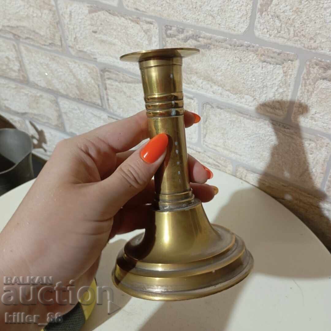 Bronze candlestick - 5