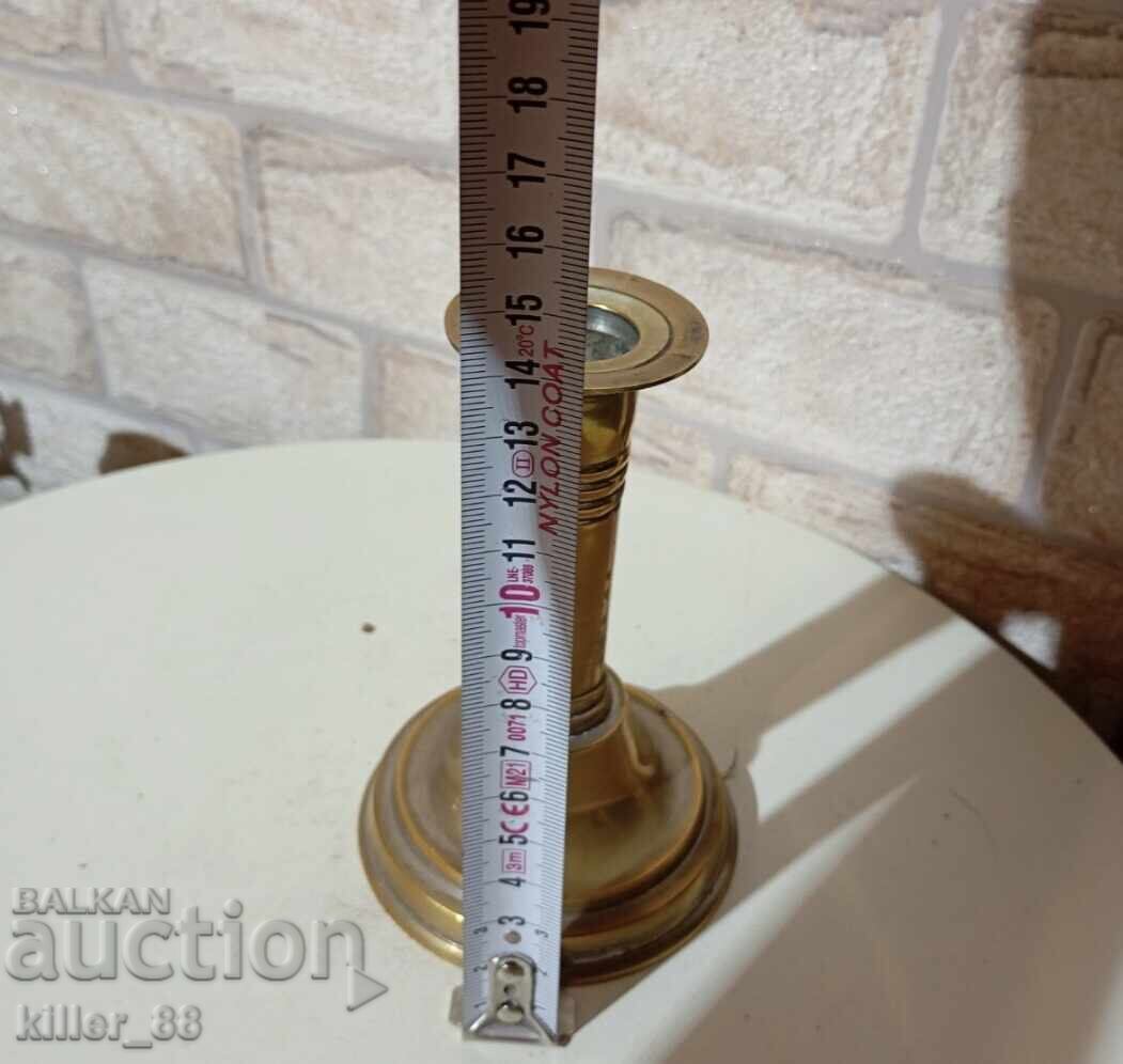 Bronze candlestick - 6