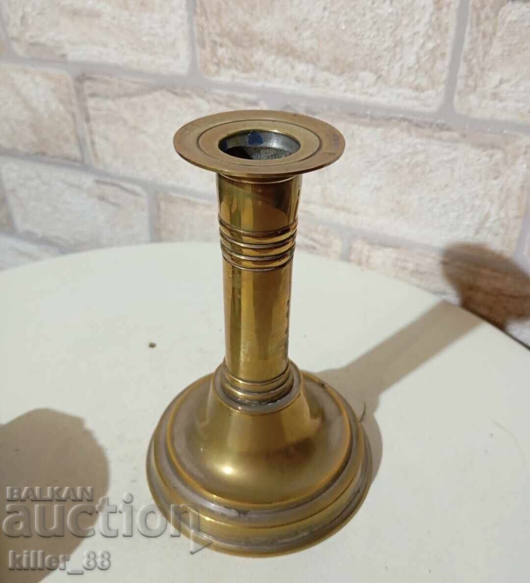 Bronze candlestick