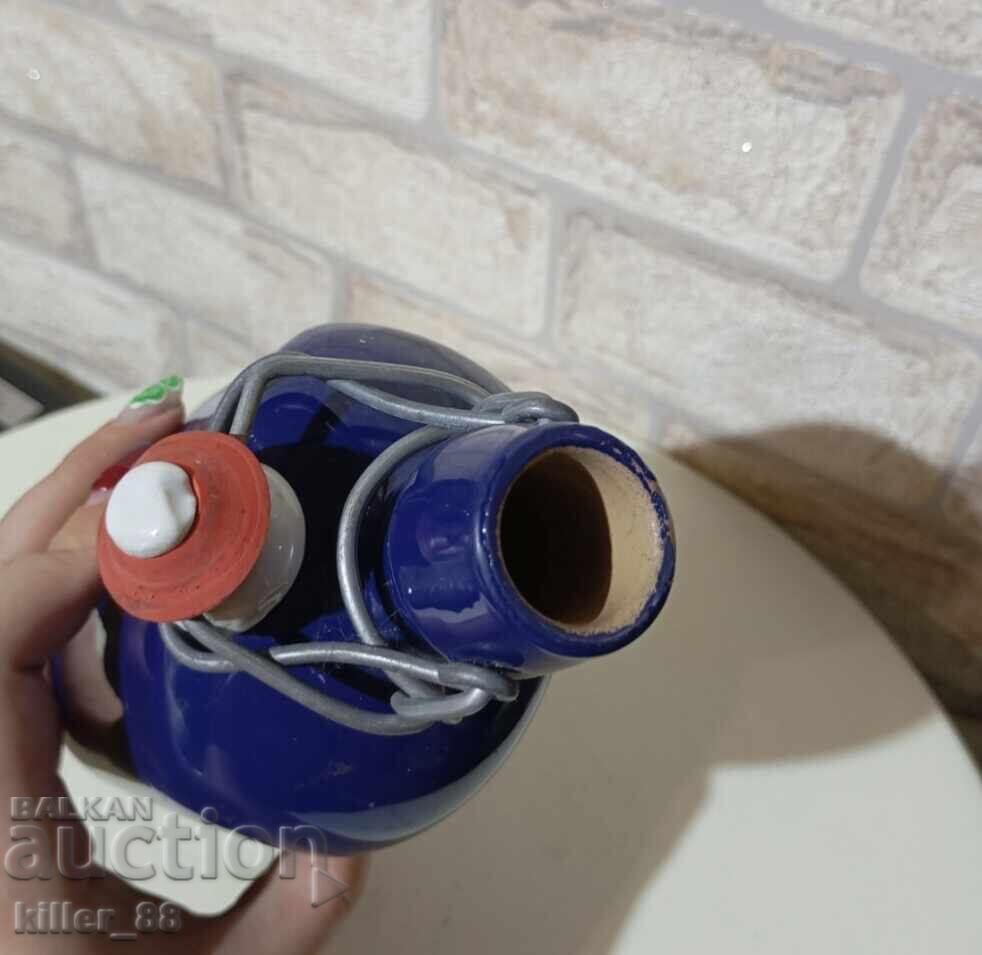 Delivery of Vintage Metal Bottle Delivery of Vintage Metal Bottle